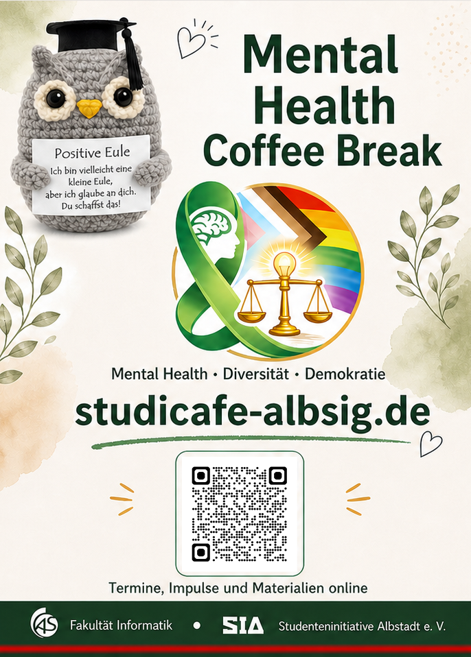 Plakat Mental Health Coffee Break
